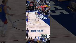 Russ got 🆙 denvernuggets nba nuggets basketball [upl. by Eneres]