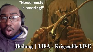 Heilung  LIFA  Krigsgaldr LIVE  Reaction heilung [upl. by Haim]