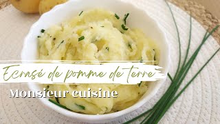 Ecrasé de pomme de terre avec Monsieur Cuisine 🥔🥔🥔 [upl. by Gwyn]