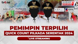 LIVE Pemimpin Daerah Terpilih Hasil Quick Count Pilkada Serentak 2024  Kabar Khusus [upl. by Radu626]