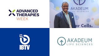 Akadeums Ken Gordon talks to IBTV at Advanced Therapies Week 2024 [upl. by Allin155]