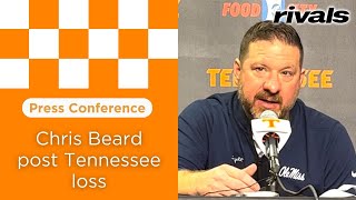 PRESS CONFERENCE Ole Miss HC Chris Beard reacts to loss to Tennessee [upl. by Ulrike302]