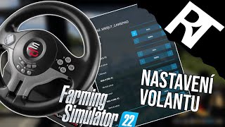 Jak nastavit volant do hry Farming Simulator 2022  Jak připojit volant k Farming Simulator [upl. by Clementas]