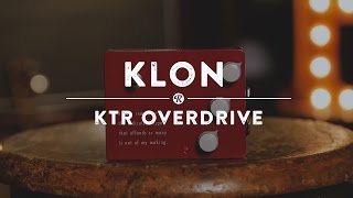 Klon KTR Overdrive  Reverb Demo Video [upl. by Ardnekan]