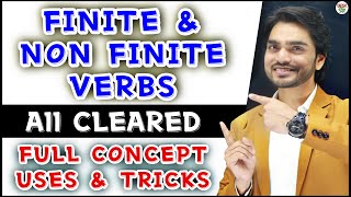 Finite And Non Finite Verbs  Finite And Infinite  English Grammar  Verbs In English Grammar [upl. by Aiekan]