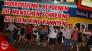 5 Horrorfilme bei denen die Menschen aus dem Kino rannten [upl. by Yma]