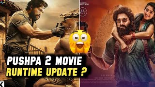 Pushpa 2 Movie Runtime Update 🤩 Pushpa 2 Runtime 😲 Pushpa 2 Trailer [upl. by Nohj]