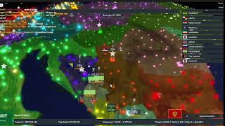 Being Saudi And Getting 200millon People in Rise of Nations Roblox [upl. by Rustie]