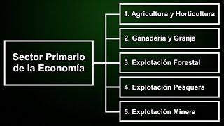 Sector Primario de la Economía 1 de 2 [upl. by Glaudia529]