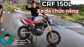 Review Honda CRF 150L Lên Dáng Stunt  A3khia Stuntrider [upl. by Sinnylg]