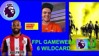 FPL GAMEWEEK 6 WILDCARD DEADLINE STREAM  Wildcard is active send in your questions FPLCommunity [upl. by Nojed782]