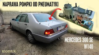 Złomnik naprawa zamka centralnego  Mercedes 300 SE W140 [upl. by Eninnaej195]