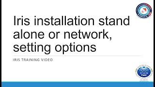 Iris automated coding system video 2 Iris installation setting options stand alone of network [upl. by Maryl]