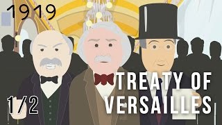 The Treaty of Versailles What Did the Big Three Want 12 [upl. by Elleyoj]