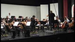 ChunWen HUANG  Brahms Violin Concerto Op77  3nd movement  Sion Competition 2009 [upl. by Akienat]