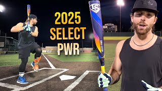 Hitting with the 2025 SELECT PWR  BBCOR Baseball Bat Review [upl. by Doi]