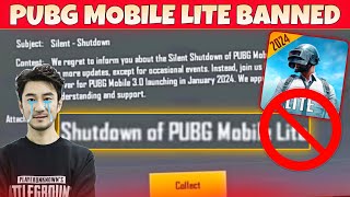 Pubg Mobile Lite Server Shutdown 😭  Pubg Lite 0280 Update No More  Pubg Lite New Update 0280 [upl. by Carvey]