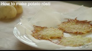 Super Simple Potato Rosti Recipe  Good Housekeeping UK [upl. by Haran]