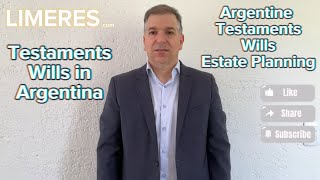 Testaments amp Wills for Inheritances in Argentina Must be Probated [upl. by Adnih]