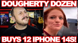 Dougherty Dozen Buys TWELVE iPhone 14s for fun  Spendaholics [upl. by Arahc]