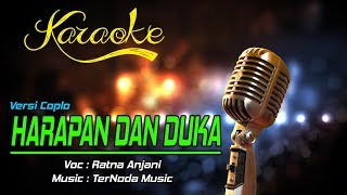 Karaoke Lagu HARAPAN DAN DUKA  Ratna Anjani [upl. by Ylek]