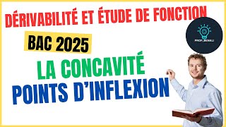 comment déterminer la concavité et les points dinflexion dune courbe de fonction numérique [upl. by Keheley460]