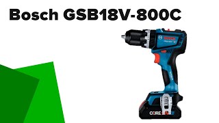 Bosch GSB18V800C Review Professional Hammer DrillDriver [upl. by Weidner]