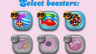 Candy Crush Cheats Tutorial  Unlimited Boosts and Lives [upl. by Akemhs]