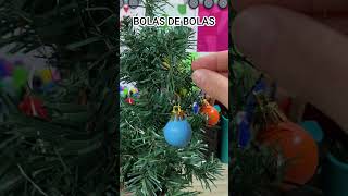 3 Formas de hacer Bolas de Navidad 🤯 tips craft art paper manualidades [upl. by Derna459]