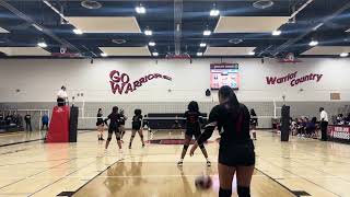 Woodlawn High School Volleyball vs Pikesville High School Varsity 101424 [upl. by Enileuqaj158]