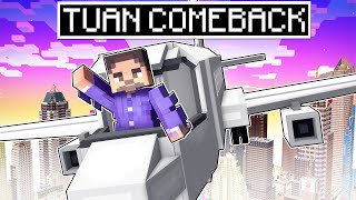 TUAN COMEBACK in MINECRAFT RP [upl. by Malachi]