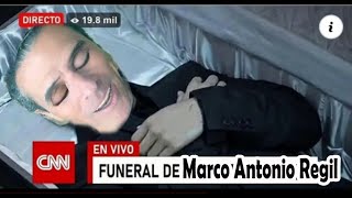 Fun3ral En vivo de Marco Antonio regil pas0 algo extrañ0 [upl. by Ennairoc]