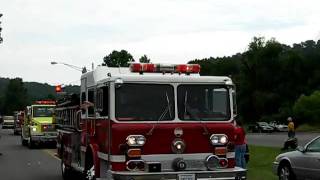 Dungannon 4th of July Parade 7 Fort Blackmore Fire Dept [upl. by Airenahs54]