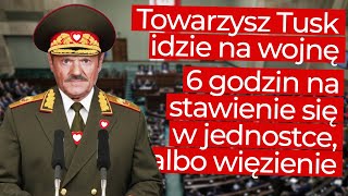 Nowe rozporządzenie MON 6 godzin na stawienie się w wojsku albo więzienie [upl. by Asyen]