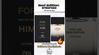 Nueva zara For Him Red Edition Intense Top económicas y de Equivalencia zara perfume fragancias [upl. by Colombi]