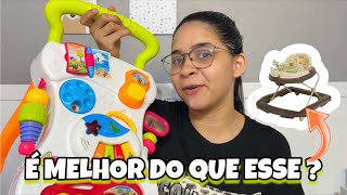 ANDADOR DE EMPURRAR DIDÁTICO MUSICAL  É MELHOR QUE O NORMAL AJUDA O BEBÊ A ANDAR [upl. by Riki776]