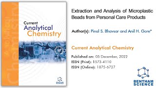 Extraction and Analysis of Microplastic Beads from Personal Care Products [upl. by Notxam]