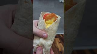 Le Wrap Crousty Chèvre à la maison  🤤🌯 wrap croustychevre chevre wraps fastfood recette [upl. by Sartin]