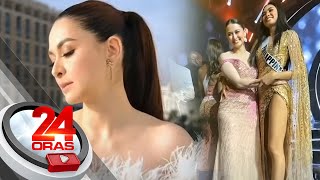 Coronation look ni Miss Universe judge Marian Rivera usapusapan  24 Oras [upl. by Maryjo]