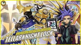 TELLARKNIGHT ARMORED XYZ LOCK  SATELLARKNIGHT w PairADice Smashes Meta YuGiOh MASTER DUEL [upl. by Avie]