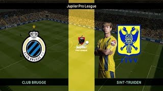 Công Phượng  CLUB BRUGGE vs SINT TRUIDEN  Jupiler Pro League  PES 2019 [upl. by Adiehsar]