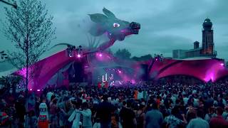 Tomorrowland Belgium 2017  Marshmello Surprise [upl. by Adnorrehs414]