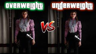 Which one is better OVERWEIGHT or UNDERWEIGHT RED DEAD ONLINE [upl. by Gorski923]