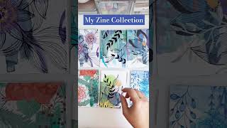 Mt Floral Zine Collection zine artzines artjournal arttour fanzine [upl. by Lerred]