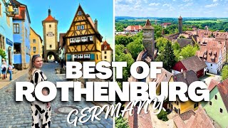 ROTHENBURG OB DER TAUBER What To Do in One Day Germany [upl. by Rothmuller]