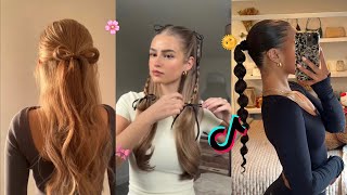 Easy and cute hairstyles for straight hair🎀🌞 [upl. by Naened]