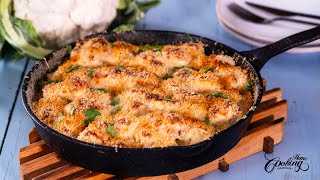 Cauliflower Gratin  Easy Recipe for a Healthy LowCarb Side Dish [upl. by Clawson]