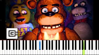 CG5 Black Gryph0n MatPat  Freddy  Piano Tutorial FNAF Song [upl. by Cherye471]