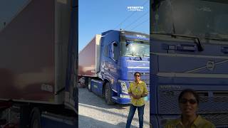 VOLVO FH 500🚚 at oman jelajaratheesh puthettutravelvlog volvo  trucklife ladytruckdriver [upl. by Lucas403]