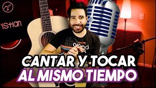 COMO CANTAR Y TOCAR LA GUITARRA AL MISMO TIEMPO  Trucos y Ejercicios Christianvib [upl. by Tserof]